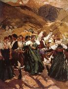 Joaquin Sorolla, Huo Da folk dance Aragon